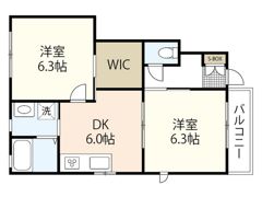 シャーメゾンビートルの間取り画像