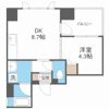 アーデンタワー北堀江の間取り画像
