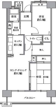 T's garden清瀬の間取り画像
