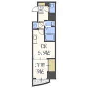 SERENiTE本町refletの間取り画像