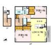 セジュール六条Cの間取り画像
