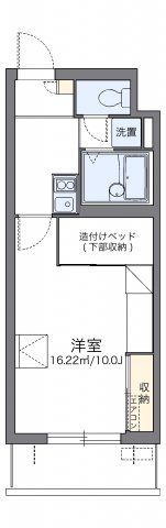 レオパレスパルコートDの間取り画像