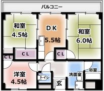 グリーンプラザの間取り画像