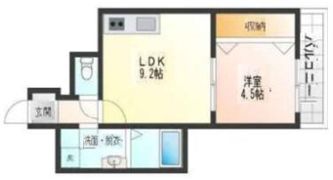 ヒーリンググレース高槻高西町A棟の間取り画像
