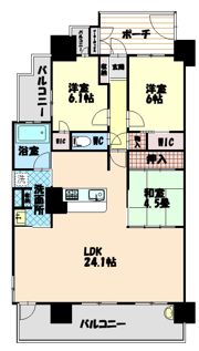 アルファステイツ北前川町の間取り画像