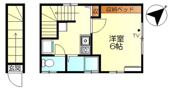 コアハイツⅠの間取り画像