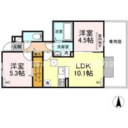 サンライズの間取り画像