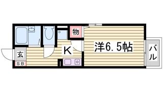 トゥインクル谷上の間取り画像