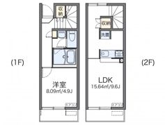 レオネクストフルールの間取り画像