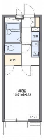 レオパレスヴァンルミエールの間取り画像