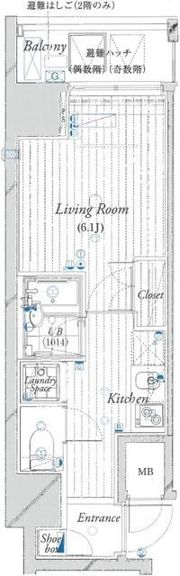 ヴェルステージ大山の間取り画像