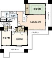 アーバンビューグランドタワーの間取り画像