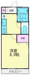 パルデンスの間取り画像