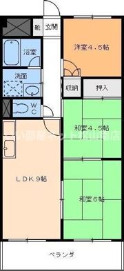 土居田OKビルの間取り画像