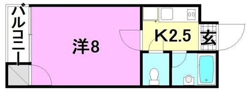 F愛光マンションの間取り画像