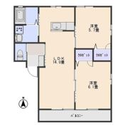 シャルマンドゥマールの間取り画像