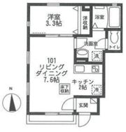 クレールメゾン石神井公園の間取り画像