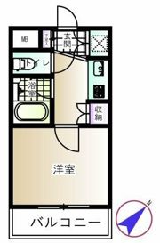 磯子サンヒルズの間取り画像