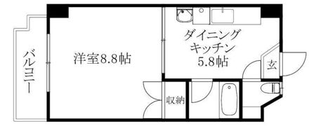 ラッセルスクエア松山市駅 A・B棟の間取り画像