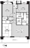 KS桜川の間取り画像