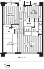 KS桜川の間取り画像