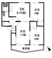 パークサイドハイツの間取り画像