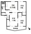 パークサイドハイツの間取り画像