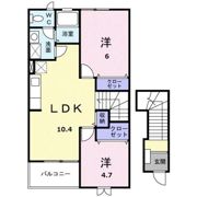 グラシュ・プレーヌⅢの間取り画像