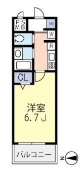 グランヴァン西馬込Ⅱの間取り画像