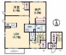 プロヌーブ青崎東の間取り画像
