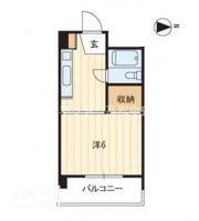 ホワイトマンションの間取り画像