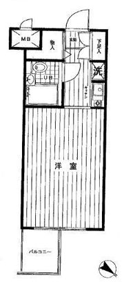 メゾンドール西荻窪の間取り画像