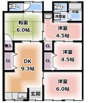足立文化の間取り画像