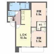 グランドハイツ富士 A棟の間取り画像