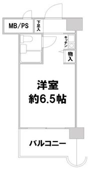 ライオンズステーションプラザ磯子の間取り画像