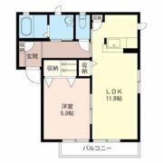 リバーサイドハイツの間取り画像