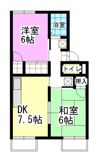 プレジール後楽Ⅱの間取り画像
