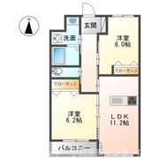 メゾン フルールの間取り画像