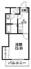 ホワイトコーポⅡの間取り画像