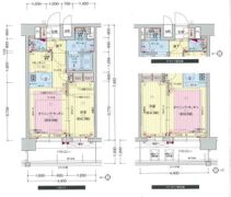 プレサンス難波セレクトの間取り画像