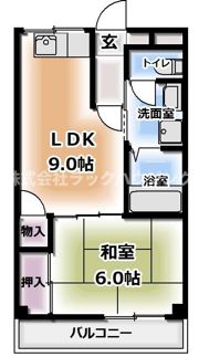 ルミエールハイツ守口の間取り画像