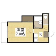 レジデンス津倉の間取り画像