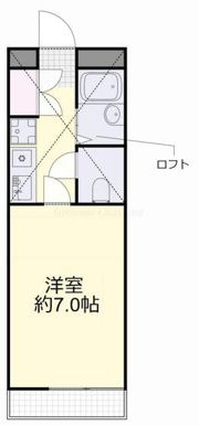 アップルハウス浜野の間取り画像