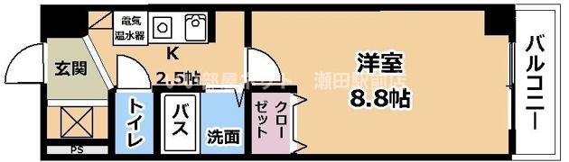 ニューサンライズの間取り画像