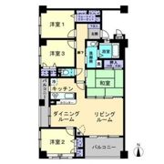 コアマンションネクステージ平成さくら通りの間取り画像
