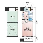 エステムコート三宮EASTポルトマーレの間取り画像