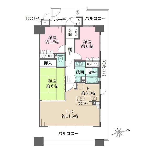 間取図