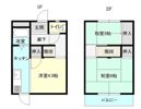 難波住宅の間取り画像