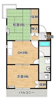 ビブリオ西荻の間取り画像
