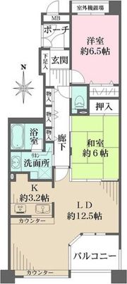ファミール鶴舞の間取り画像